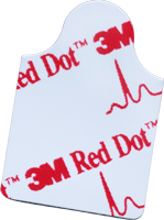 PK/100 - 3M Red Dot&trade; Resting EKG Electrode 1-3/4" x 7/8",Stretchable, Comfortable - Best Buy Medical Supplies