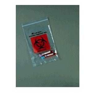 PK/100 - Medegen Lab Safe&trade; Specimen Transport Bag with Ziplock 9" x 12" - Best Buy Medical Supplies