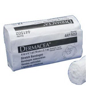 PK/12 - Kendall Dermacea&trade; Non-Sterile Stretch Bandage 3" x 4-1/10 yds - Best Buy Medical Supplies
