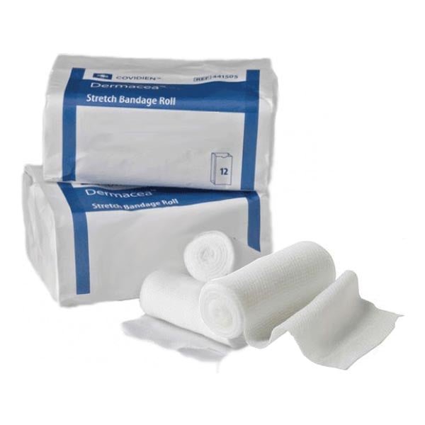 PK/12 - Kendall Dermacea&trade; Sterile Stretch Bandage, 3" x 4-1/10 yds - Best Buy Medical Supplies