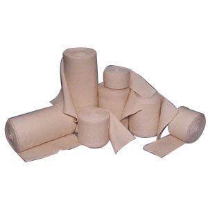 PK/12 - Kendall Dermacea&trade; Stretch Bandage, Non-Sterile 4" x 4-1/10 yds - Best Buy Medical Supplies
