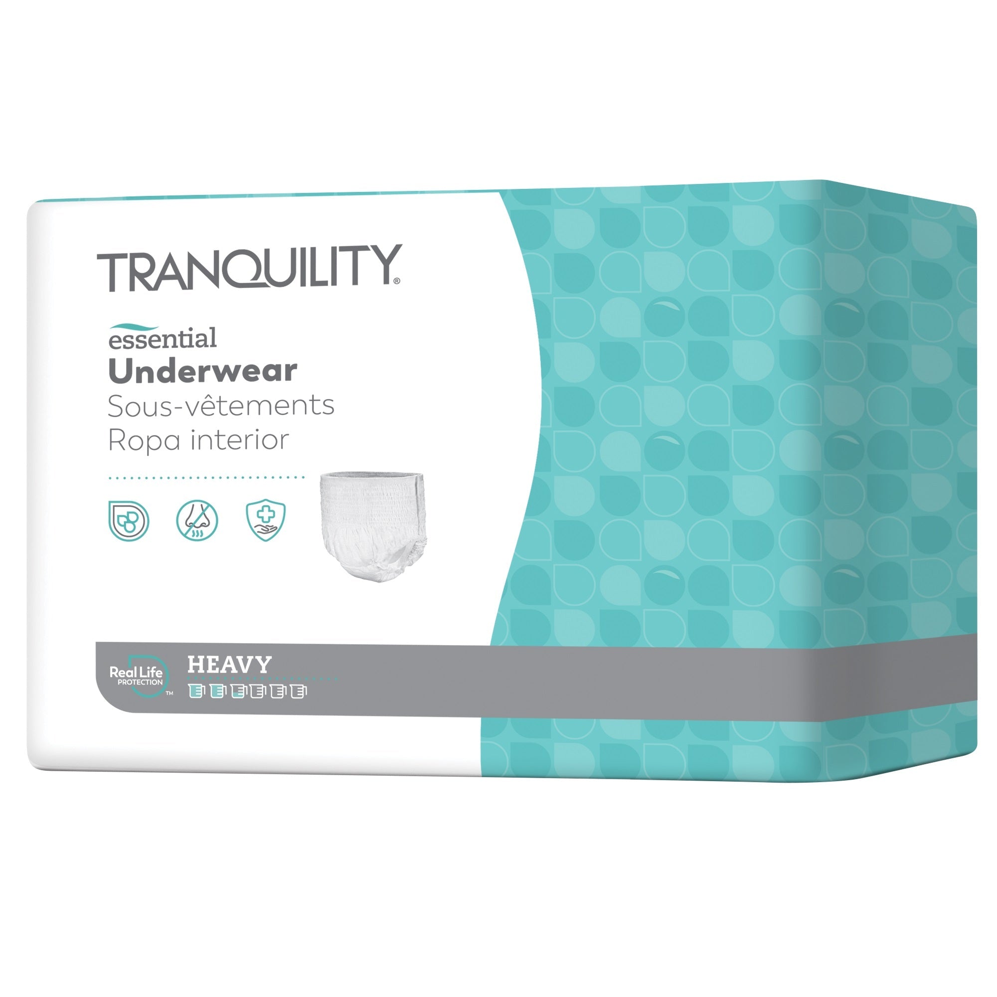 PK/12 - Tranquility® Select® Absorbent Underwear, Disposable, XXL (62" to 80" Waist, 250+ lbs.) - Possible sub for PU2650 - Best Buy Medical Supplies