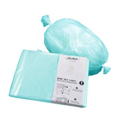 PK/2 - Janibell® Bag Liner, for Akord Disposal System, Green, Scented - Best Buy Medical Supplies