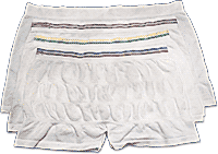 PK/2 - Medi toTech International Medibrief Seamless Knit Pant Large/Extra-large 28" to 52" Waist, Yellow/Green - Best Buy Medical Supplies