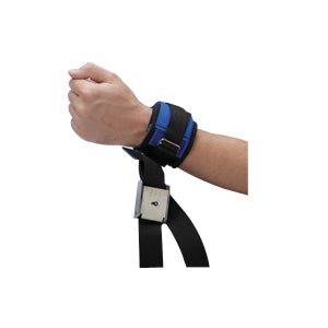 PK/2 - Posey Twice-as-Tough&trade; Cuff Locking Wrist 46" L Strap, Neoprene, 12" L x 2-1/2" W Cuff - Best Buy Medical Supplies