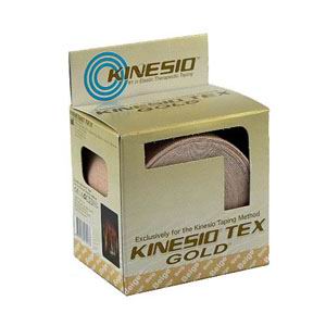 PK/2 - Scrip Kinesio&reg; Tex Elastic Athletic Tape 1" x 5-2/5 yds, Beige, Water Repellent - Best Buy Medical Supplies