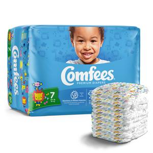 PK/20 - Comfees Baby Diapers - Size 7 - Best Buy Medical Supplies