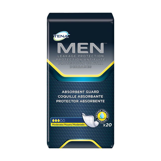 PK/20 - TENA® MEN™ Moderate Guard - Best Buy Medical Supplies