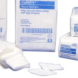 PK/200 - Curity Nonsterile Gauze Sponge 4" x 4" - Best Buy Medical Supplies