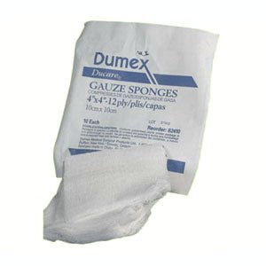 PK/200 - Derma Sciences DuCare&reg; 8-Ply Woven Gauze Sponge, 2" x 2" - Best Buy Medical Supplies