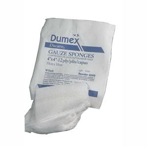 PK/200 - Derma Sciences Ducare&reg; Woven Gauze Sponge, 12-Ply, 2" x 2" - Best Buy Medical Supplies