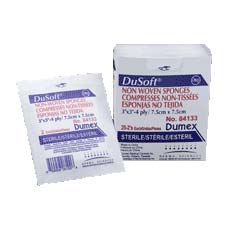 PK/25 - Derma Sciences DuSoft&reg; Non-Woven Sponge, 4-Ply, 3" x 3" - Best Buy Medical Supplies