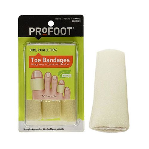 PK/3 - Profoot Toe Bandage Pad, Medium - Best Buy Medical Supplies