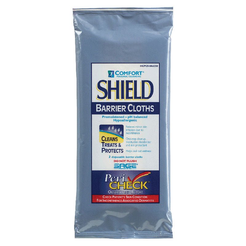 PK/3 - Sage Products Comfort Shield&reg; Barrier Cream Cloth - Best Buy Medical Supplies