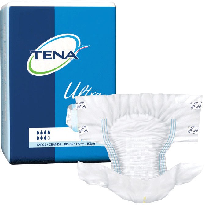 PK/40 - TENA&reg; Ultra Brief, Large 48" to 59" Waist Size - Best Buy Medical Supplies