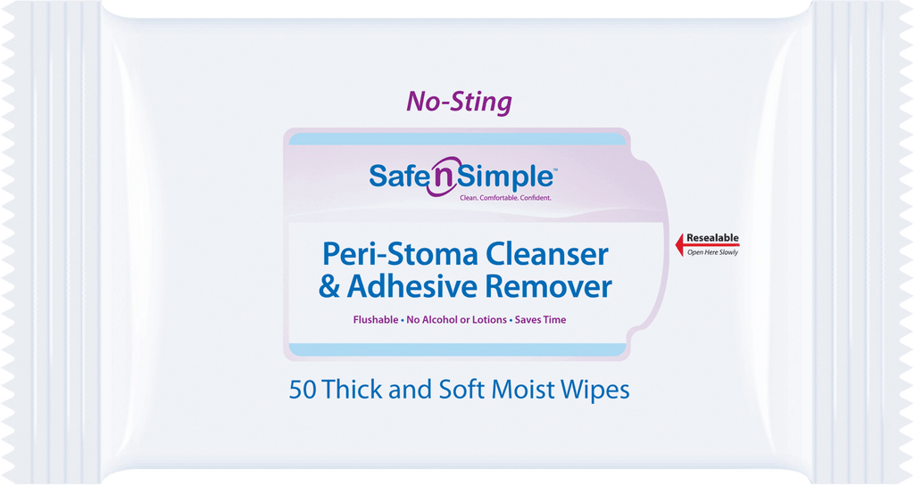 Safe n Simple No Sting Peri-Stoma Cleanser & Adhesive Remover