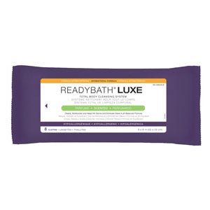 PK/8 - Medline&reg; Industries Readybath&reg; Premium Antibacterial Washcloth, Latex-free - Best Buy Medical Supplies